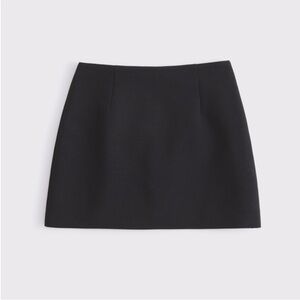 Abercrombie & Fitch Women’s Menswear Mini Black Skirt / Skort Size XXS